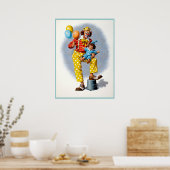 Poster Peinture de clown 6 (Cuisine)