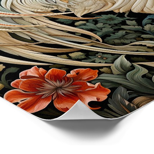 Poster Peinture de coq (Coin)