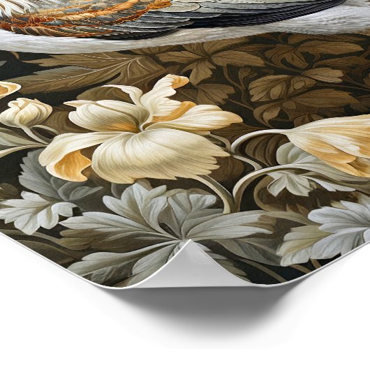 Poster Peinture de coq (Coin)