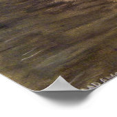 Poster Peinture de cygne blanc (Coin)