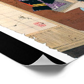 Poster Peinture de démons japonais antique (Coin)