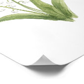Poster Peinture de Fleur de Muguet (Coin)