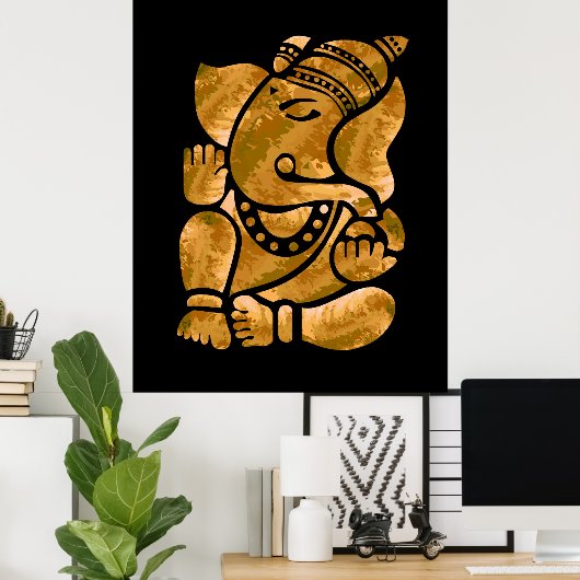 Poster Peinture de Ganesha (Bureau à domicile)