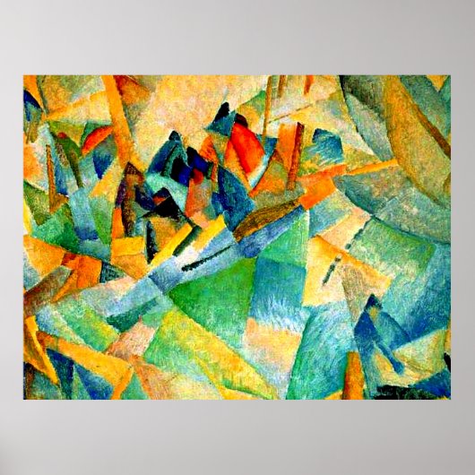 Poster Peinture de Gestel, port de Majorque, (Devant)