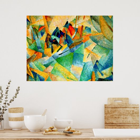 Poster Peinture de Gestel, port de Majorque, (Cuisine)