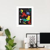 Poster Peinture de goutte (Bureau à domicile)