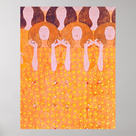 Poster Peinture de Gustav Klimt (Devant)