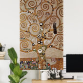 Poster Peinture de Gustav Klimt "L'arbre de vie" (1909) (Bureau à domicile)