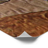 Poster Peinture de Gustav Klimt : L'Embrace (vers 1909) (Coin)