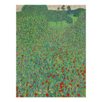 Peinture de Gustav Klimt, Mohnfeld