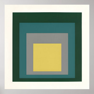 Poster peinture de Josef Albers
