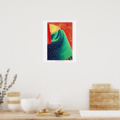 Poster Peinture de la femme Art contemporain Imprimer (Cuisine)