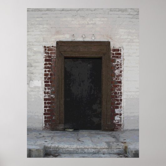 Poster Peinture de la porte urbaine (Devant)