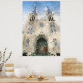 Poster Peinture de l'église St Patrick de la renaissance  (Cuisine)