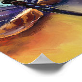 Poster Peinture de libellules (Coin)