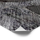 Poster Peinture de linge bluetick - mignon chien original (Coin)