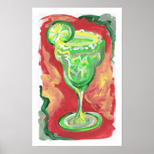 Poster Peinture de margarita
