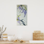 Poster Peinture de parfum violet distinctif (Cuisine)