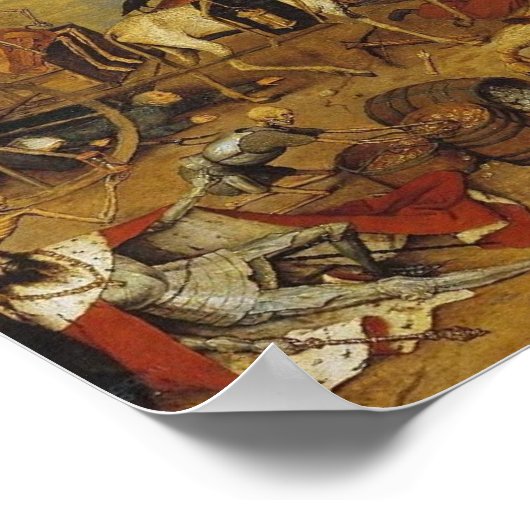 Poster Peinture de peste 1562 (Coin)