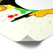 Poster Peinture de pingouin (Coin)