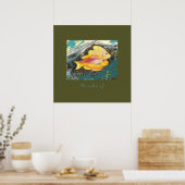 Poster peinture de poissons (Cuisine)