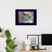 Poster Peinture de poissons (Bureau à domicile)