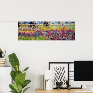 Poster Peinture de prairie d'asclépiade / Artiste Larry L