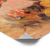 Poster peinture de Renoir, Vase de Fleurs, (Coin)