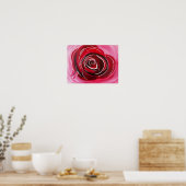 Poster Peinture de rose papillon par Alfred Fox (Cuisine)