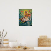 Poster Peinture de Saraswati (Cuisine)