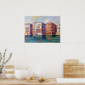 Poster Peinture de Sestiere San Marco | Venise, Italie (Cuisine)