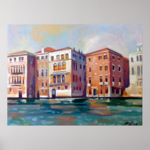 Poster Peinture de Sestiere San Marco Venise, Italie