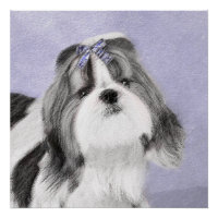 Peinture de Shih Tzu - Art de chien original migno