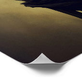 Poster Peinture de squelette d'horreur (Coin)