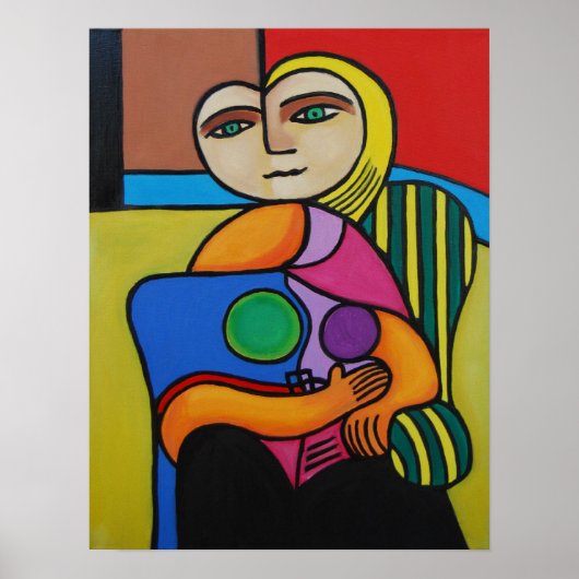 Poster Peinture de style (Devant)