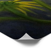 Poster Peinture de tournesol d'art fin Imprimer "Appariti (Coin)