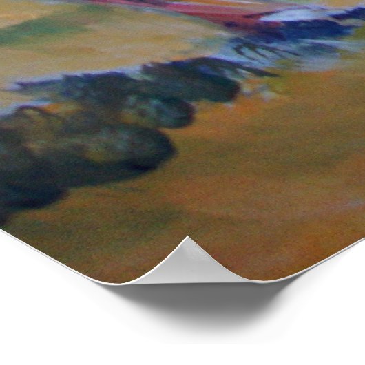 Poster peinture de vaches (Coin)