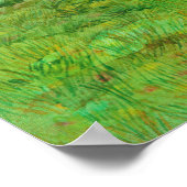 Poster peinture de vallée verte Aquarelle (Coin)