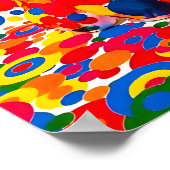 Poster Peinture de Yayoi Kusama (Coin)