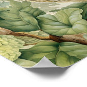 Poster Peinture décorative de hibou (Coin)