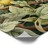 Poster Peinture décorative de hibou (Coin)