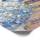 Poster Peinture des fleurs de cueillette par Helen McNico (Coin)