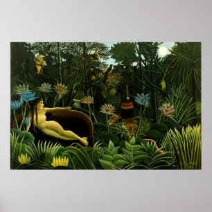 Poster Peinture d'Henri Rousseau