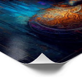 POSTER PEINTURE D'HUILE DE BUDDHA #19 (Coin)