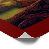 Poster Peinture d'Imaginaire 10 - Temple du mal (Coin)