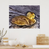 Poster peinture d'oie (Cuisine)