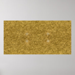 Poster Peinture d'or Design : Luxueux et artistique Métal