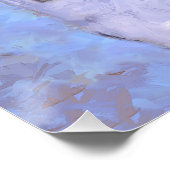 Poster Peinture Downy Woodpecker - Art original pour oise (Coin)