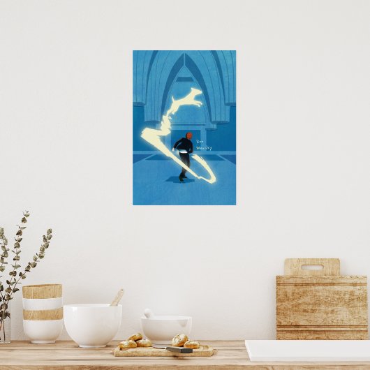 Poster Peinture du Patronus de Ron Weasley (Cuisine)
