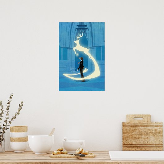 POSTER PEINTURE DU PATRONUS™ HARRY POTTER (Cuisine)